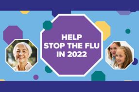Help stop the flu in 2022 graphic