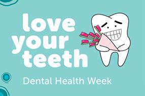 'love your teeth' Dental Health Week logo