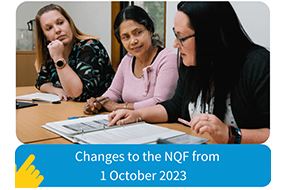 Changes to the NQF 1 October 2023