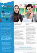 QA7 Educational leadership and team building information sheet cover image