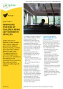 Information sheet – Minimising the risk of children being left in vehicles cover image