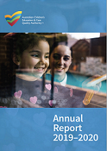 ACECQA Annual Report 2019–2020 cover image