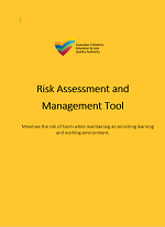 Risk assessment and management tool cover image