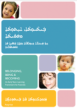 Belonging, Being and Becoming: The Early Years Learning Framework – Information for families – Assyrian cover image
