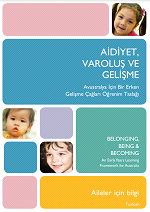 Belonging, Being and Becoming: The Early Years Learning Framework – Information for families – Turkish cover image
