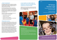 My Time, Our Place: Framework for School Age Care in Australia – Information for families – Spanish cover image
