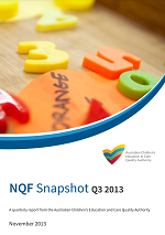 NQF Snapshot Q3 2013 cover image