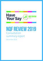 NQF Review 2019 — Consultation summary report